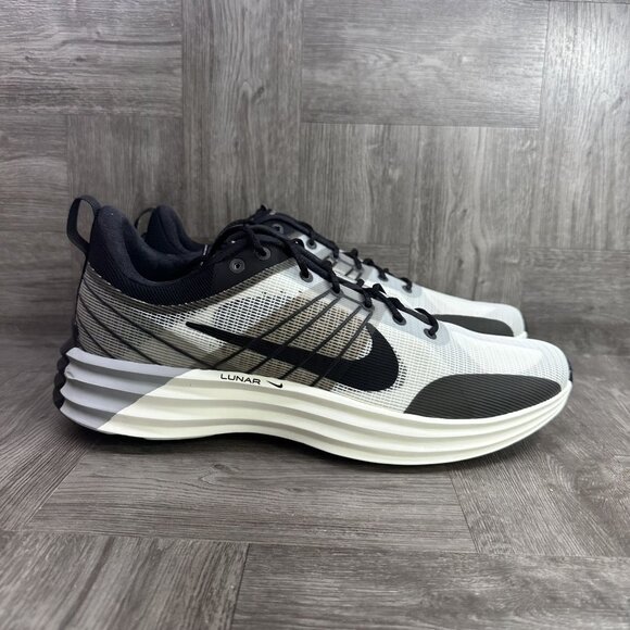 Nike Lunar Men's size 13 Light Smoke Summit White Black Shoes DV2440-102 - Picture 1 of 8